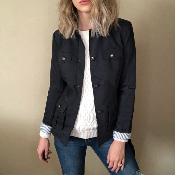 Banana Republic Jackets & Blazers - {Banana Republic} raw hem wool jacket